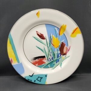 Vintage Mikasa Maxima Spring Bloom Salad Plate 7.75" Japan